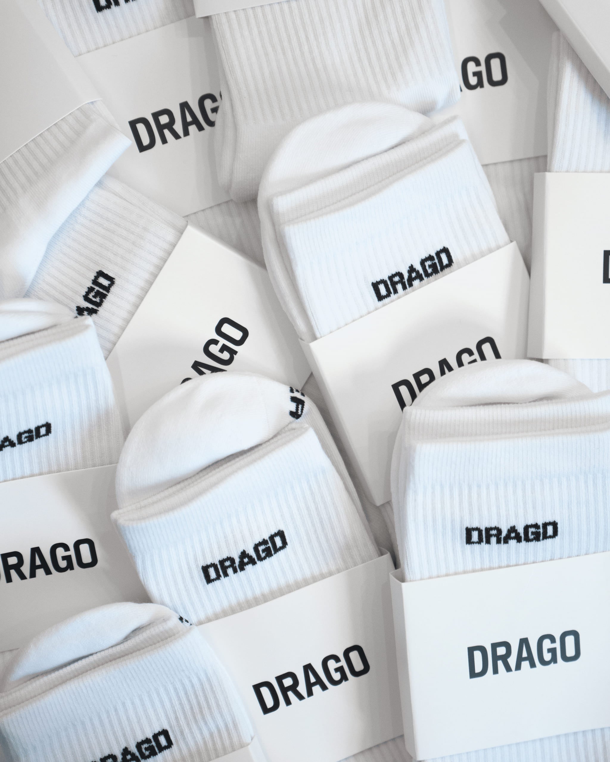 DRAGO Classic Tennis Socks in cotton with premium packaging
