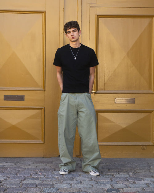 Wide Chino Trousers