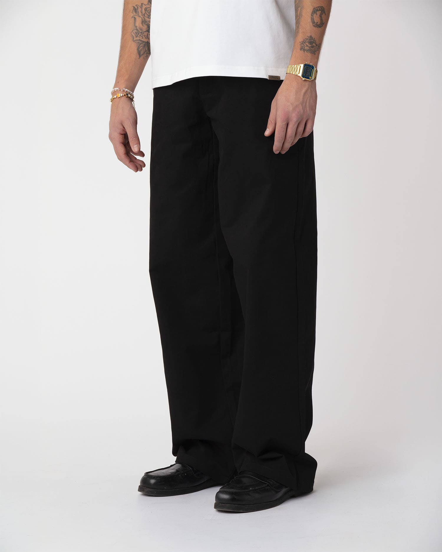Wide Chino Trousers