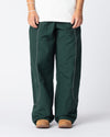 Front shot of our popular Track Pants in the color Olive Green