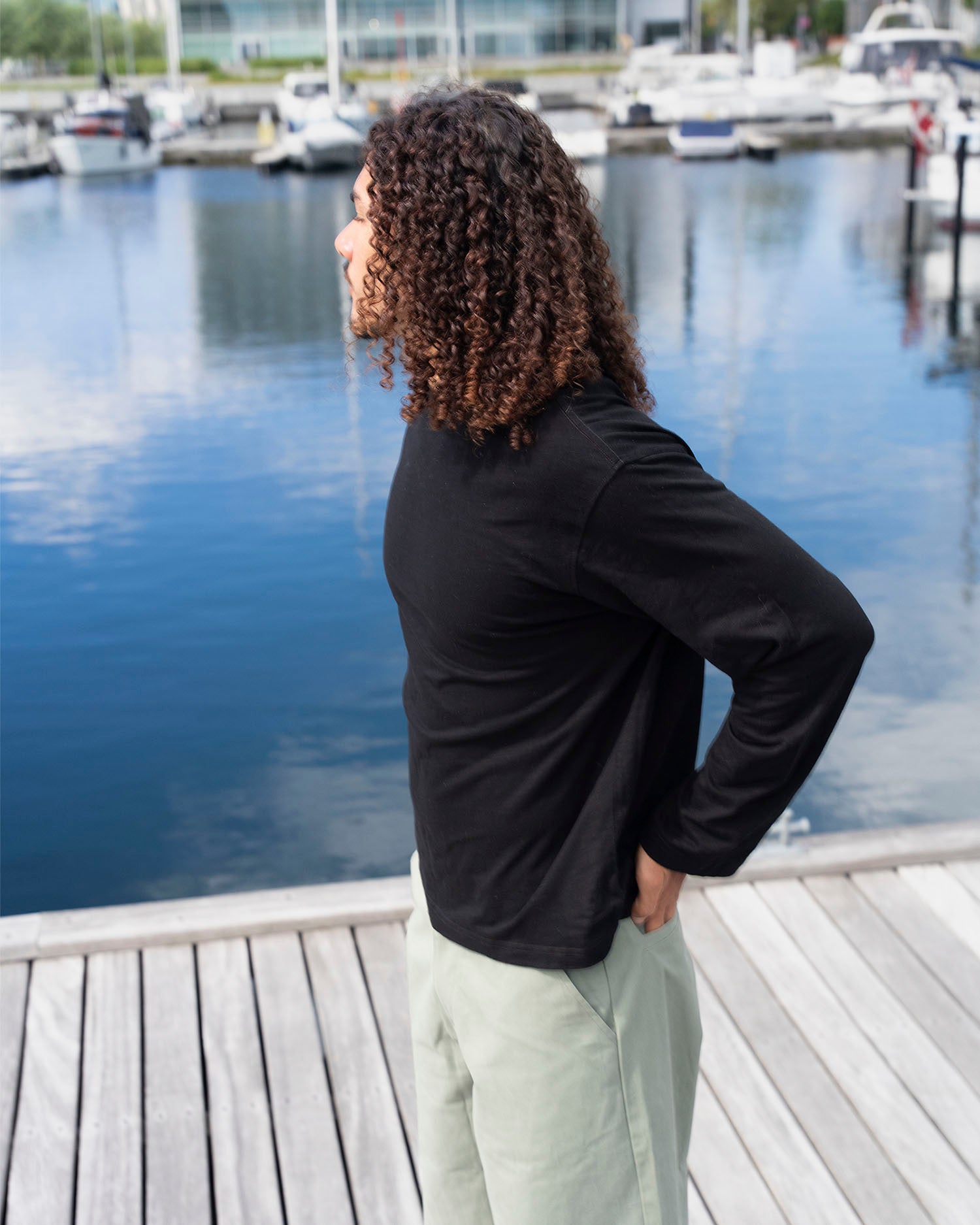 Long Sleeve Slub T-Shirt