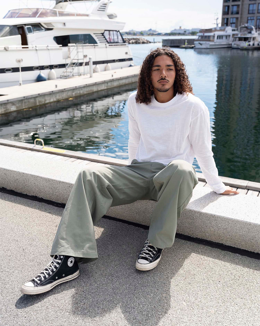 Long Sleeve Slub T-Shirt