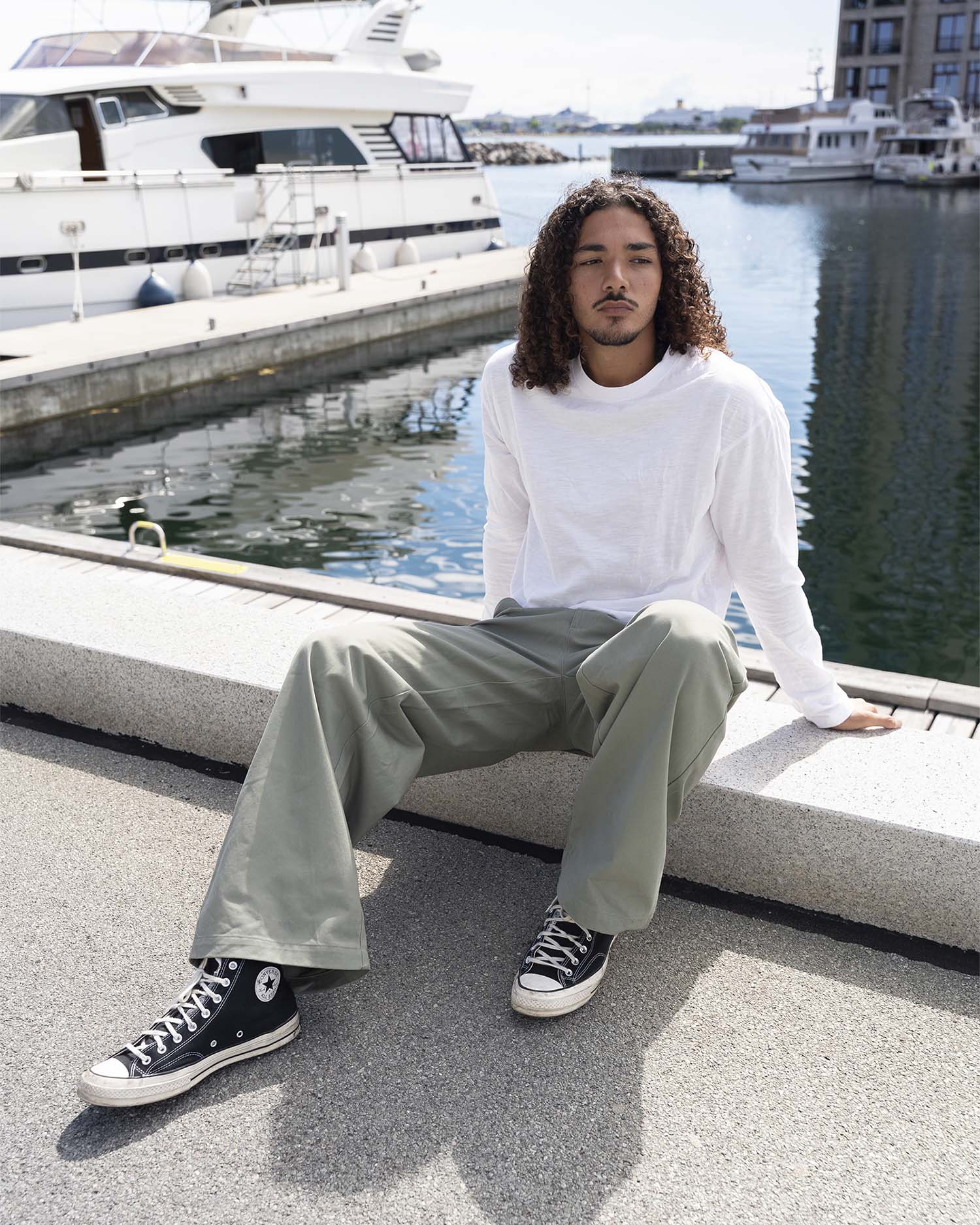 Long Sleeve Slub T-Shirt