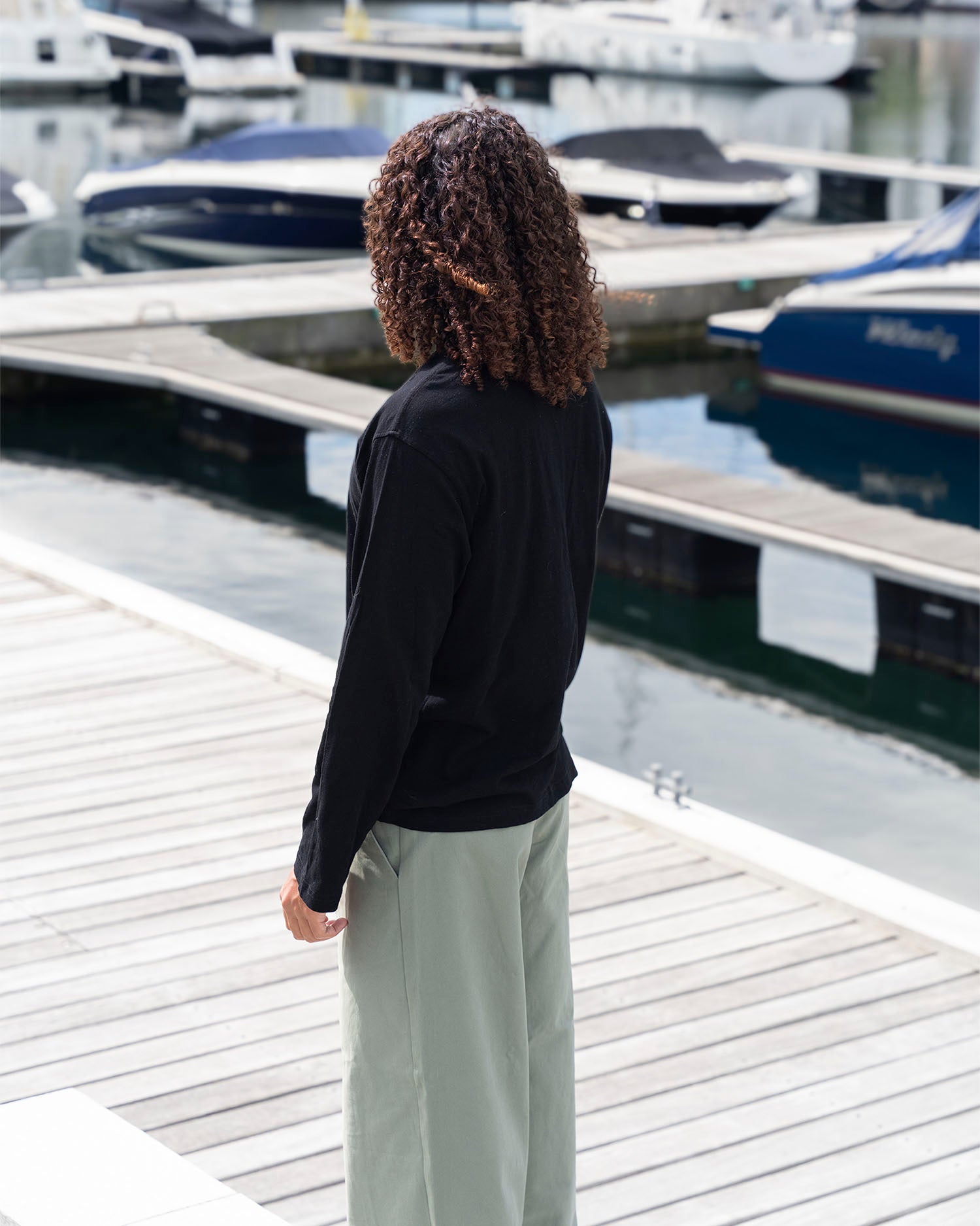 Long Sleeve Slub T-Shirt