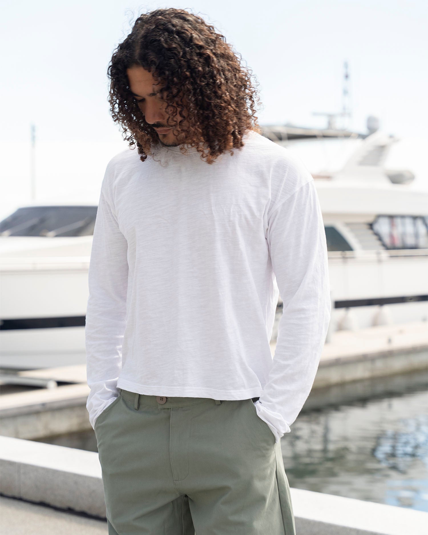 Long Sleeve Slub T-Shirt