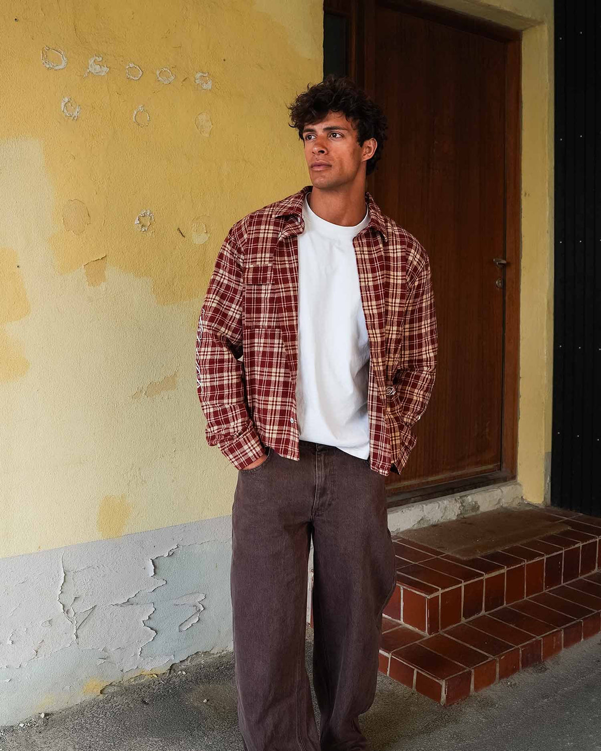 Checked Overshirt