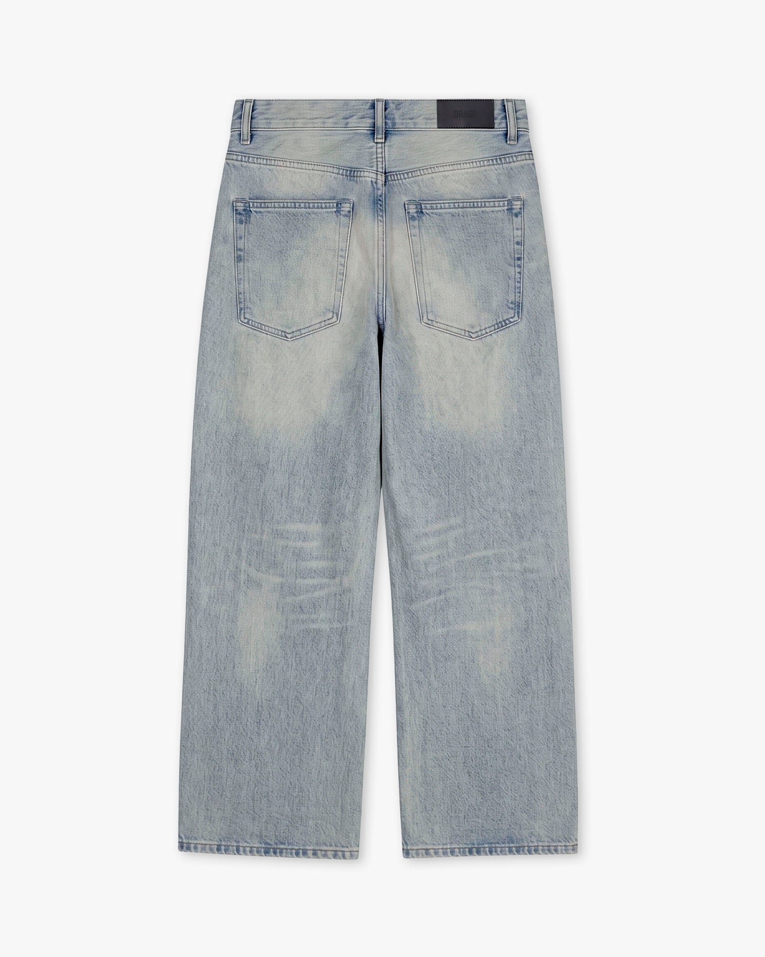 Wide Denim Jeans - Light Washed Indigo – DRAGO