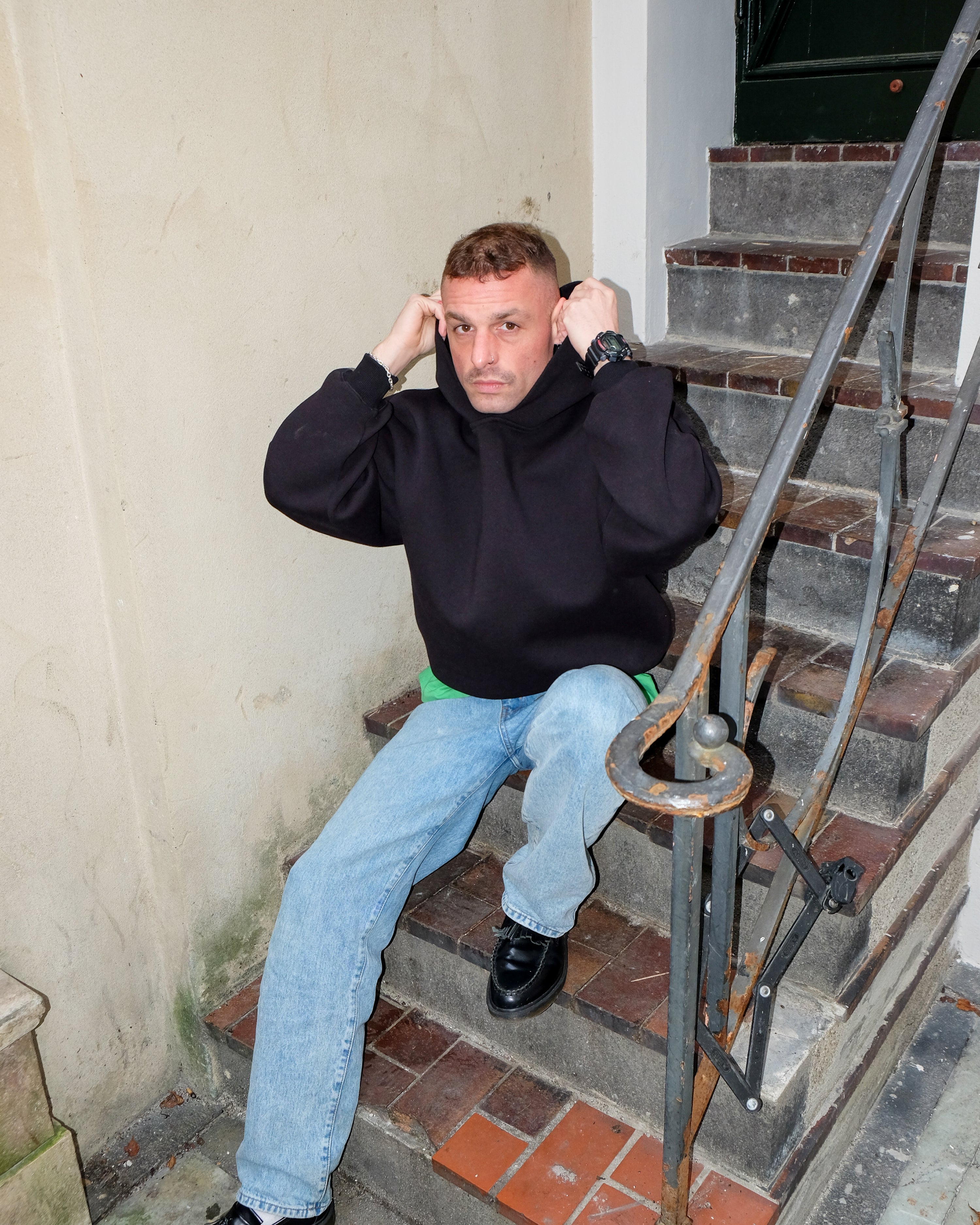 BLANK PUF HOODIE